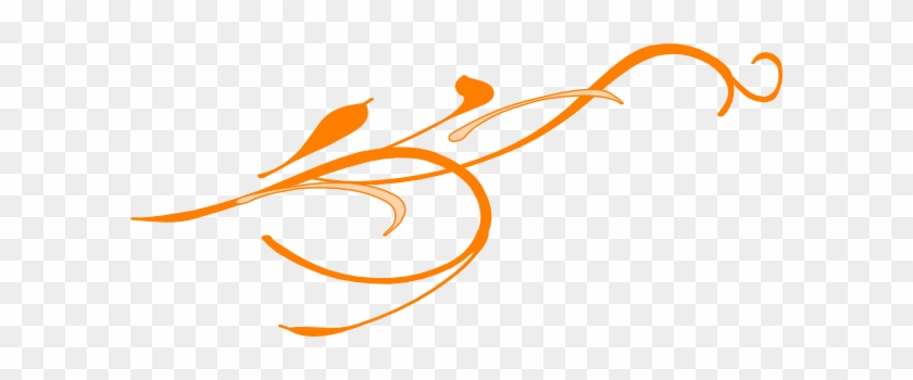 Swirl, Orange, Clip Art - Orange Swirls Png #216924