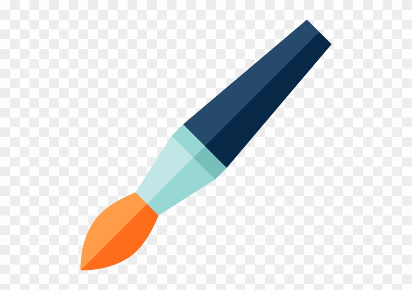 Paint Brush Free Icon - Paint Brush Vector Icon #216965