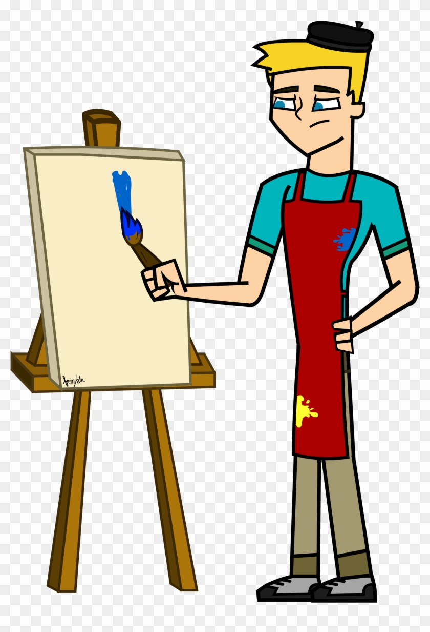 Michael Painting Pose - Total Drama Gone Wild Michael #216977