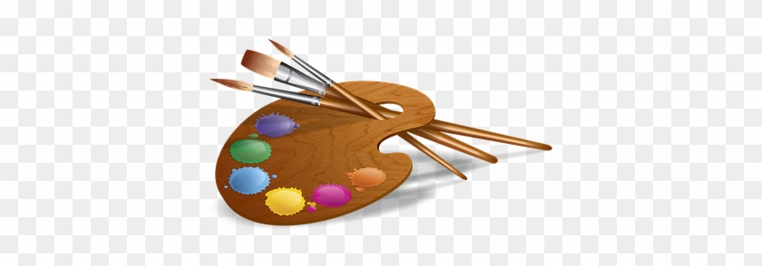 Paint, Brushes, Palette Painting - Palette #217051