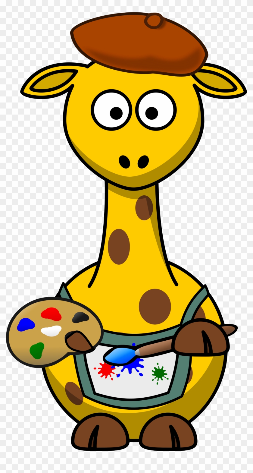 Free Comic Characters - Cartoon Giraffe #217143
