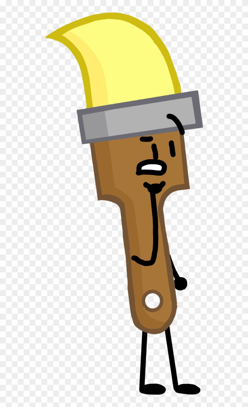 Paintbrush But In Bfb Style By Ball Of Sugar - Inanimate Insanity Bfb Style #217292