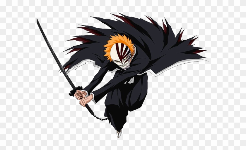 Anime Clipart Bleach - Bleach Ichigo Bankai Hollow Mask #217310