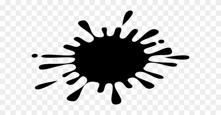 Ink Clipart Ink Splatter - Ink Clip Art Black #217355