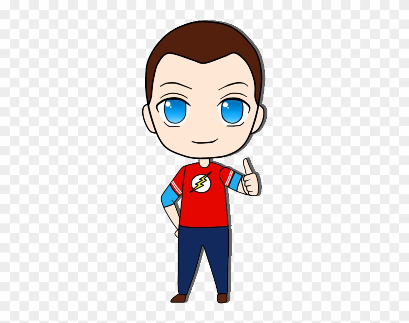 Sheldon Cooper Chibi By Xiongema - Cartoon #217406