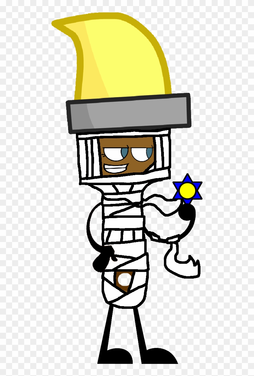 Paintbrush As A Mummy Vector By Thedrksiren - Paintbrush #217516