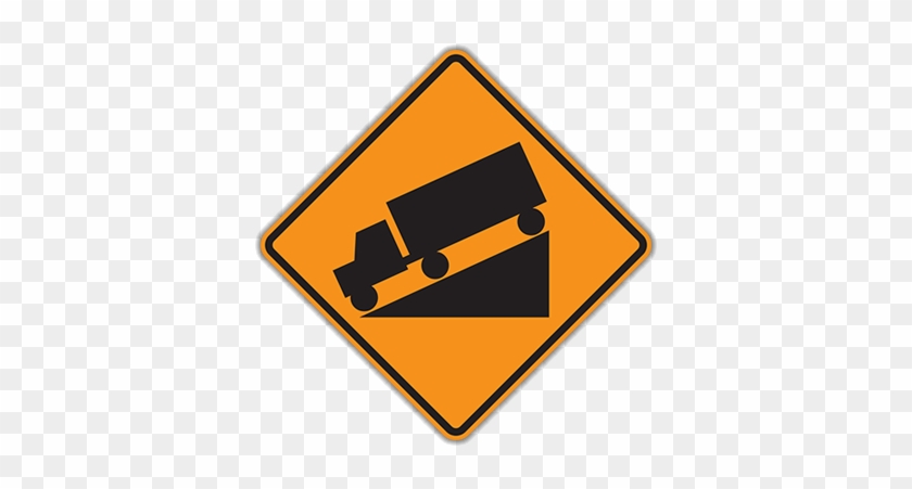 W7-1 Hill - Traffic Sign #217538