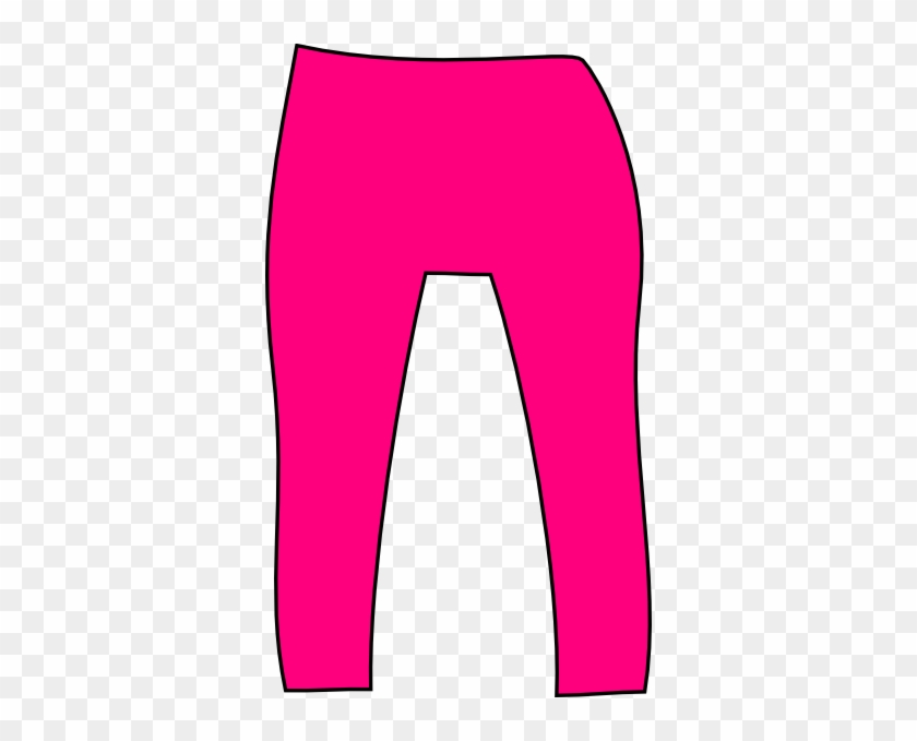 Trousers - Clipart - Clip Art Pink Pants #217592