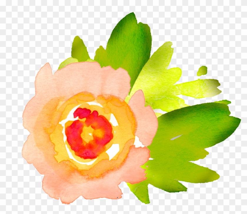 Free Watercolor Floral Elements- Pretty - Watercolour Flower Png Clipart #217608