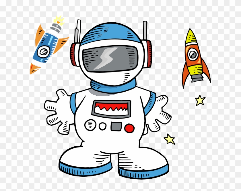 Cartoon Astronaut Clip Art - Cartoon Astronaut Clip Art #217681
