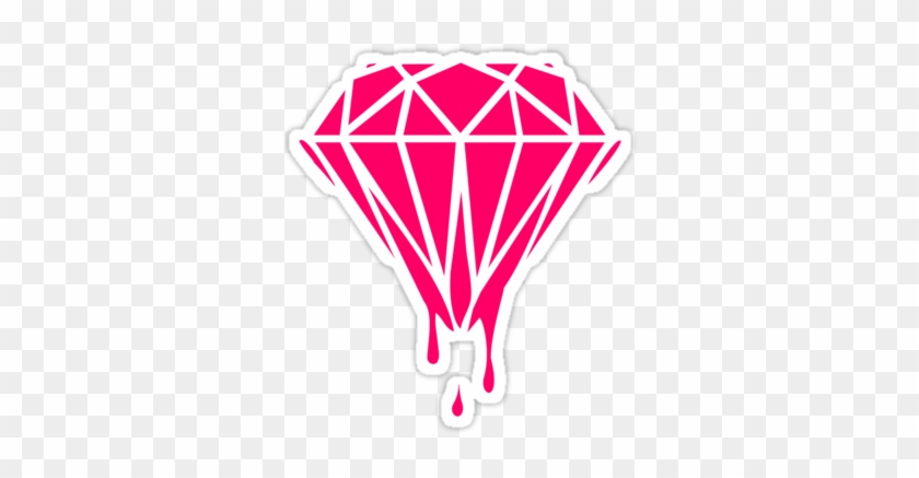 Neon Dripping Diamond By Beone - Diamond Dripping #217703
