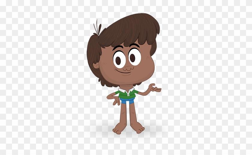 The Barefoot Bandits Tv Programme New Zealand - Boy Barefoot Cartoon Png #217774