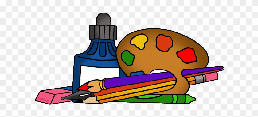 Art Supplies - School Supplies Clipart Png #217790