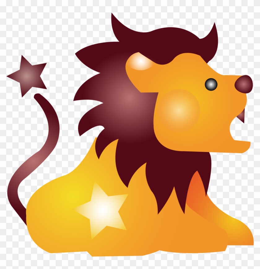 Similar Clip Art - Cartoon Lion Shower Curtain #217801