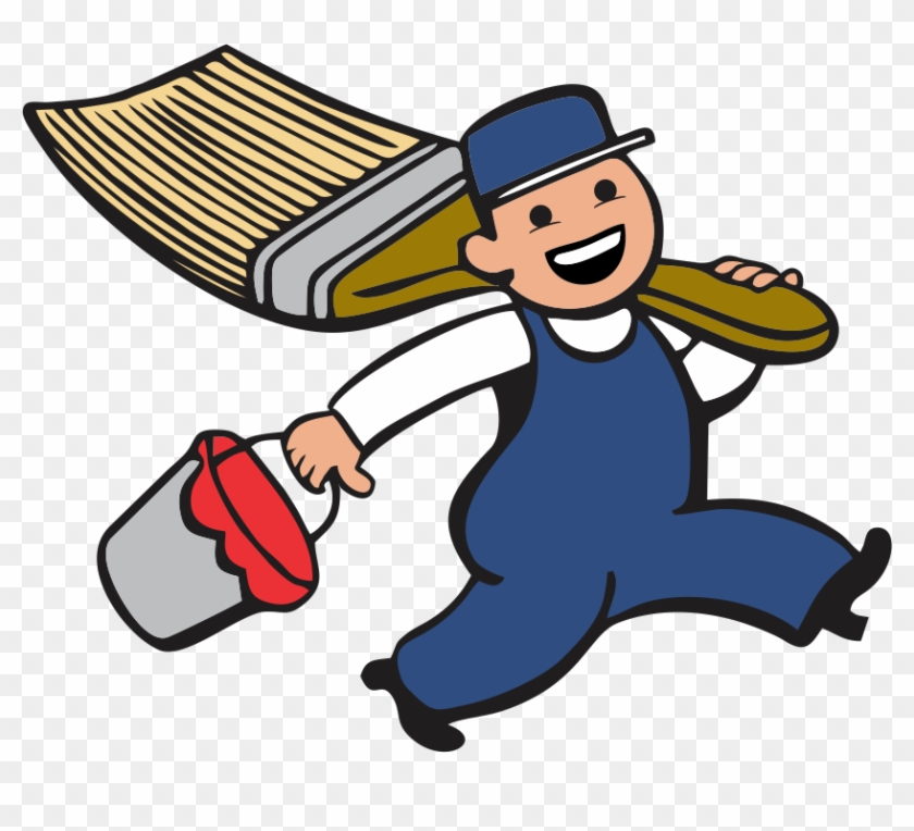 Painting & Roofing - Roof Painting Clipart - Full Size PNG Clipart