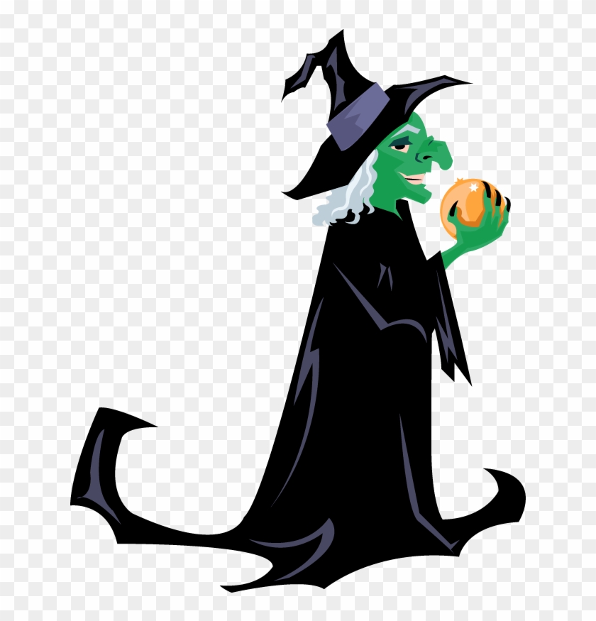 Witch Clipart Green Witch - Green Witch Clipart #217807