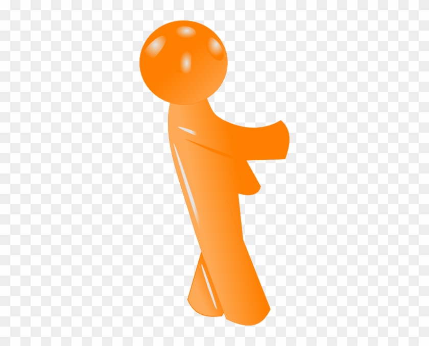 3d Orange Man Clip Art - 3d Clipart Man Png #217834
