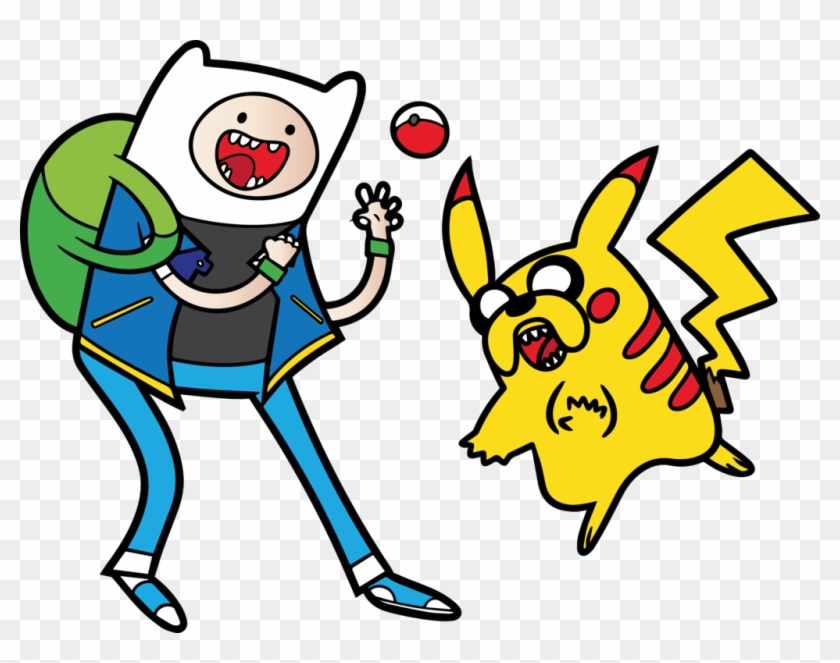 Pokemon Time With Finn And Jake By Robertojoel1307 - Finn And Jake Pokemon #217904