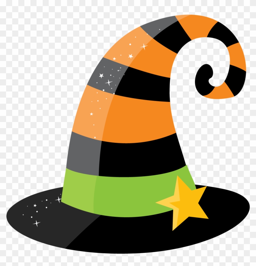 Cards - Halloween Clipart Witch Hat #218018