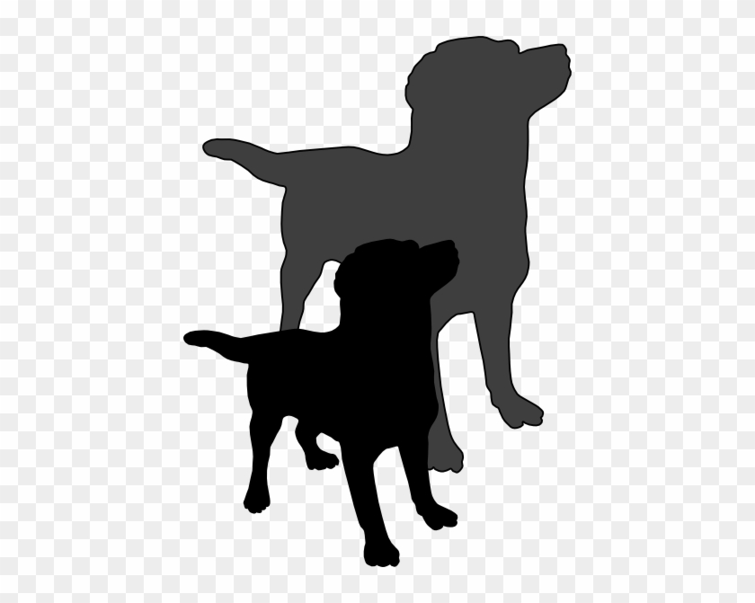 Winsome Design Shadow Clipart A Dog And His Clip Art - Shadow Of A Dog #218118