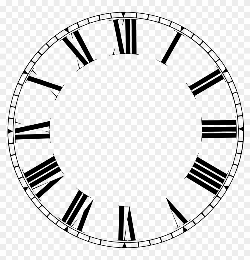 Clipart - Clock Background - Clock Faces To Print #218198