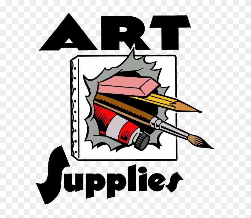 ﻿﻿a Selection Of Art Supplies Available Locally At - Art Supplies #218266