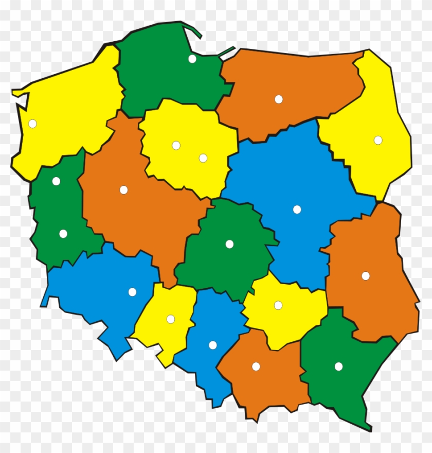 Place Clipart Mapa - Map Gdp Per Capita Poland #218321