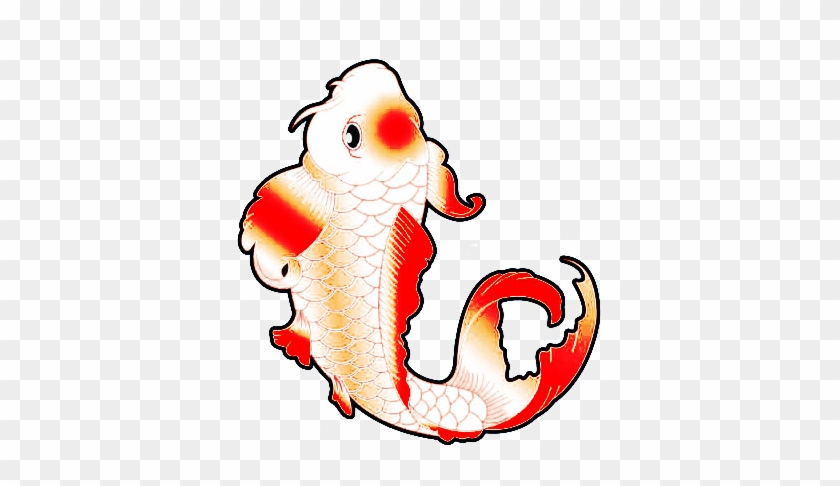 Koi Fish Clipart Transparent - Koi Fish Clipart Transparent #218433