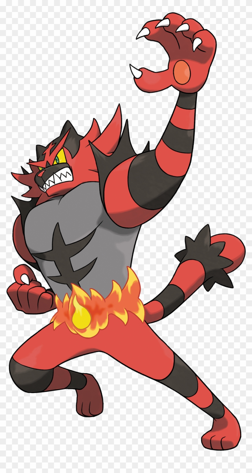 Buzzwole, Celesteela, Guzzlord, Kartana, Necrozma, - Pokemon Incineroar #218461