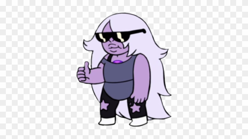 Strong In The Real Way, Transparent Thumbs Up Amethyst - Steven Universe Amethyst Pizza #218511
