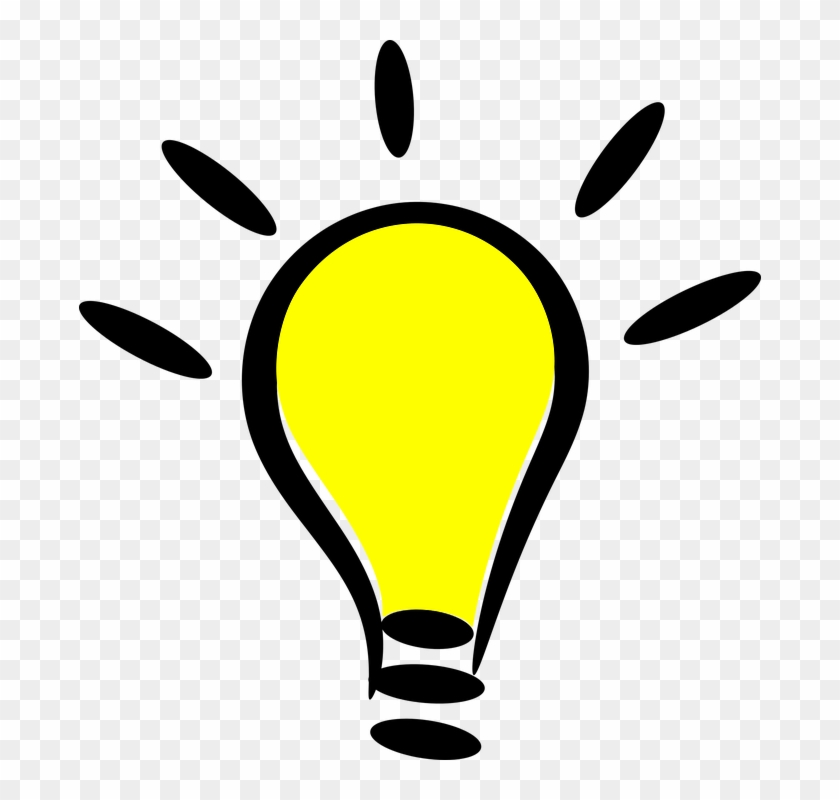Student Assembly Resolution Interest - Light Bulb Clipart Png #218630