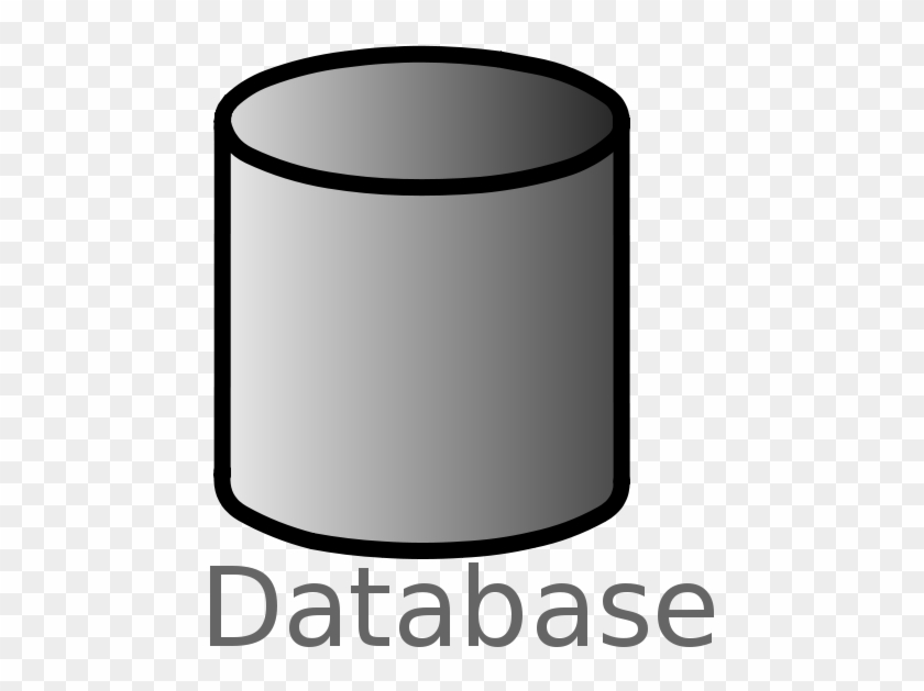 Free Database Symbol Labelled - Royalty-free #218677