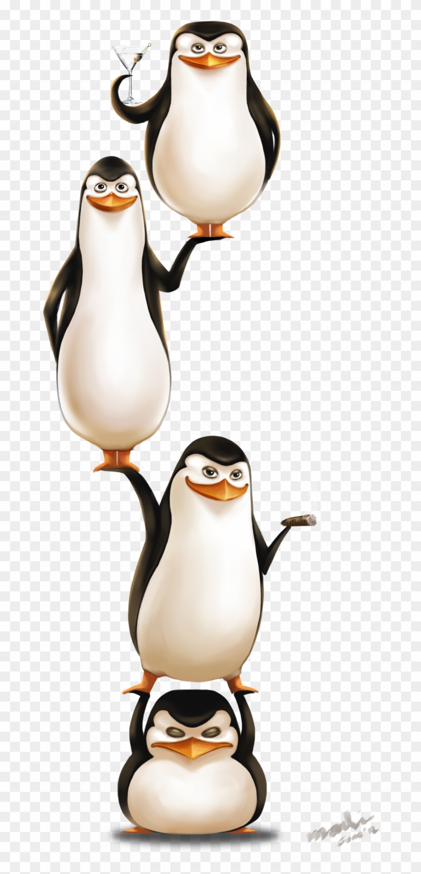 Madagascar Penguins Png - Madagascar Penguin #218681