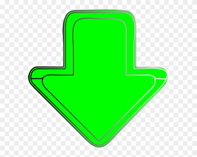 Green Arrow Down Clip Art At Clkercom Vector Online - Green Arrow Down Clip Art At Clkercom Vector Online #218690