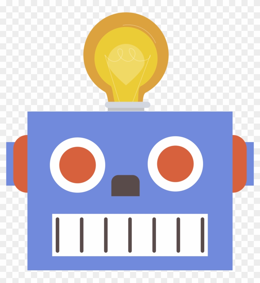 Pin Robot Head Clipart - Robot Head Clipart #218693