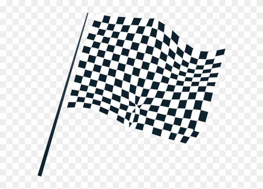Chequered Flag Icon Clip Art At Vector Clip Art Online - Flag Icon #218792