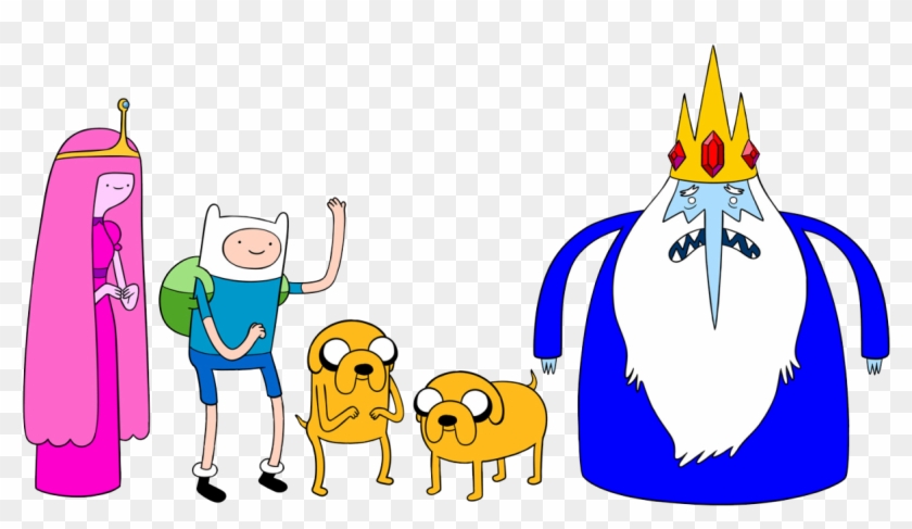 46 Images About Cartoon Png On We Heart It - Adventure Time Princess Bubblegum And Ice King #218993