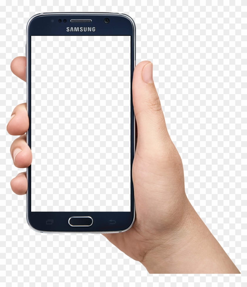 Smartphone In Hand Png #219009