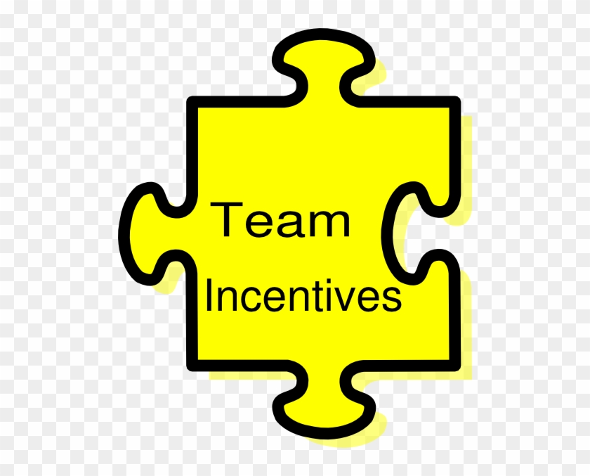 Team Incentives Clip Art - Puzzle Piece Clipart #219017