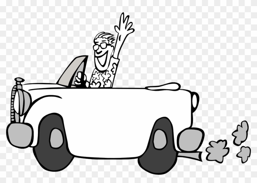 road trip clipart black and white