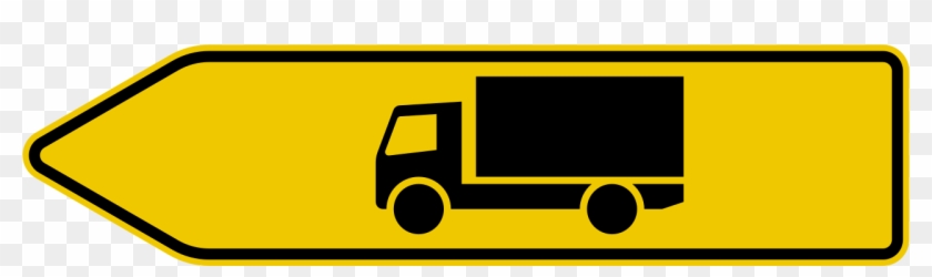 Wegweiser Für Lastkraftwagen , Stvo - Verkehrszeichen - Stvo Verbot Für Lastkraftwagen Über #1387400