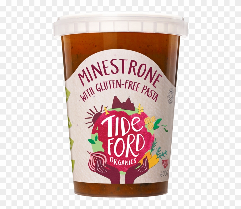 Minestrone Soup With Gluten-free Pasta - Tideford Organic Vegan Gravy With Red Miso #1387417