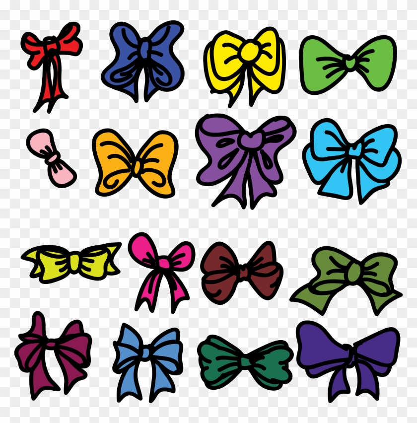 Click Here To Select Gift Basket Decorations - Bows Clipart #1387486