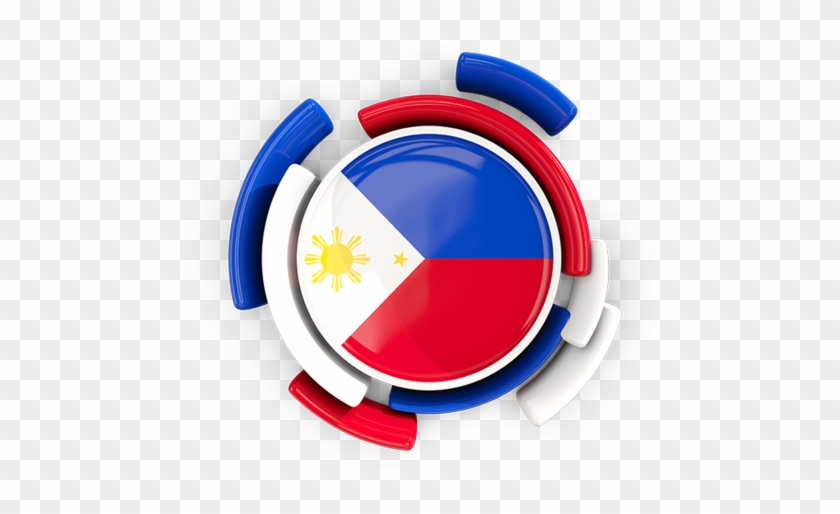 Philippine Circle Flag Png #1387537