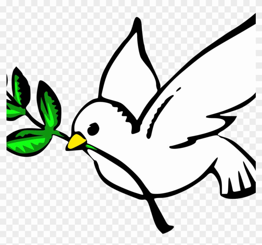 Peace Dove Clipart Vigil - Transparent Background Dove Clipart #1387554