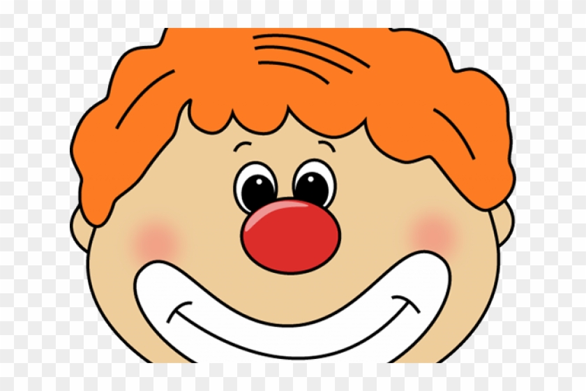 Red Hair Clipart Clown Hair - Clown #1387627