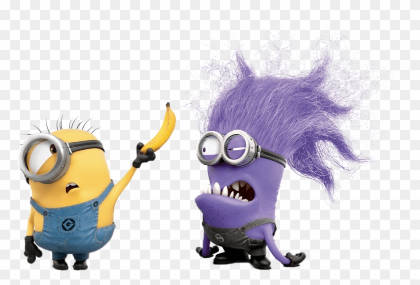 Purple Minion Transparent Png Stickpng At The - Various Marvel & Minions Wall Sticker Vinyl Wall #1387727