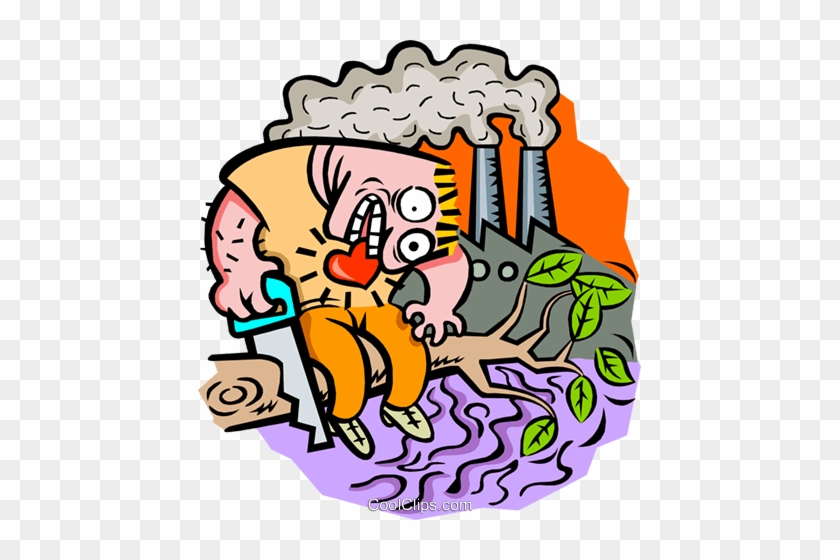 Environment Concern Royalty Free Vector Clip Art Illustration - Clip Art #1387890