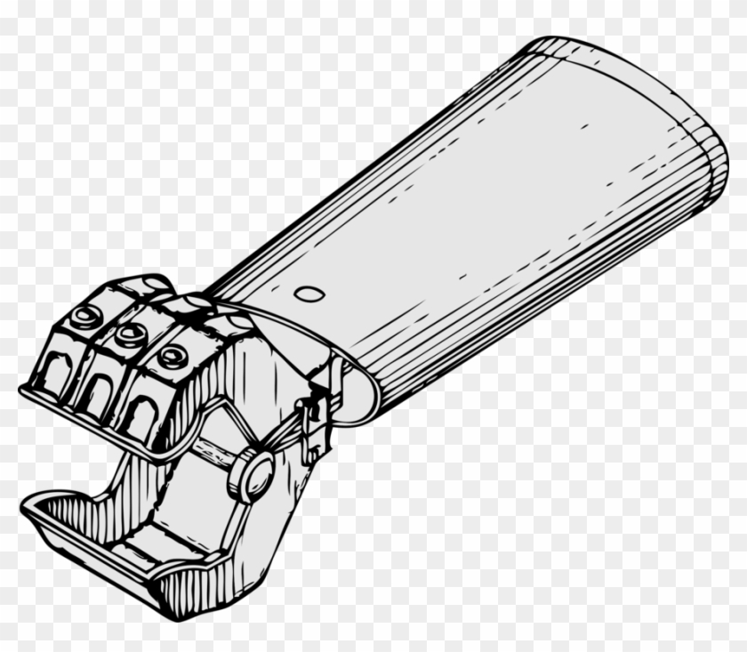 Mechanical Engineering Robotic Arm Hand Drawing - Mechanical Hand #1387974