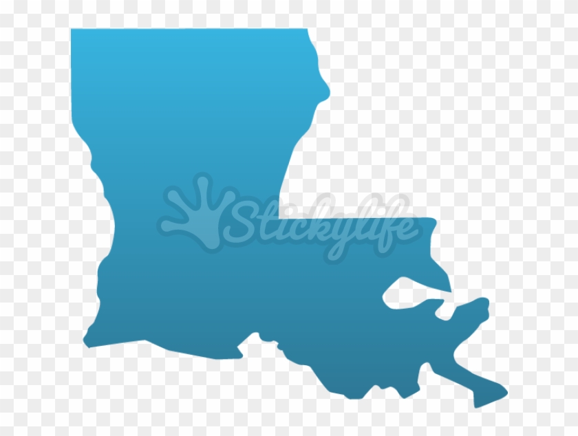 Louisiana Decals - Louisiana Boot With Fleur De Lis #1387999